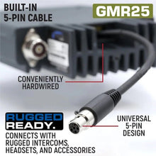 Load image into Gallery viewer, Rugged GMR25 Waterproof GMRS Mobile Radio
