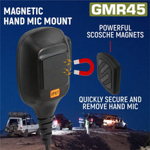 Load image into Gallery viewer, Radio Kit Lite - Rugged GMR45 Waterproof GMRS Mobile Radio W/Stealth Antenna
