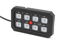 Load image into Gallery viewer, RC 8 GANG SWITCH PANEL RGB BACKLIT BUTTONS | MULTIFUNCTION MODES
