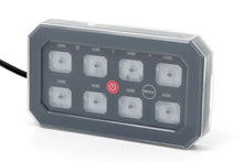 Load image into Gallery viewer, RC 8 GANG SWITCH PANEL RGB BACKLIT BUTTONS | MULTIFUNCTION MODES
