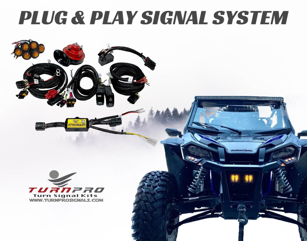 Motorsports Plug & Play Self Canceling Turn Signal System w/ Horn Hond –  Pro UTV Parts