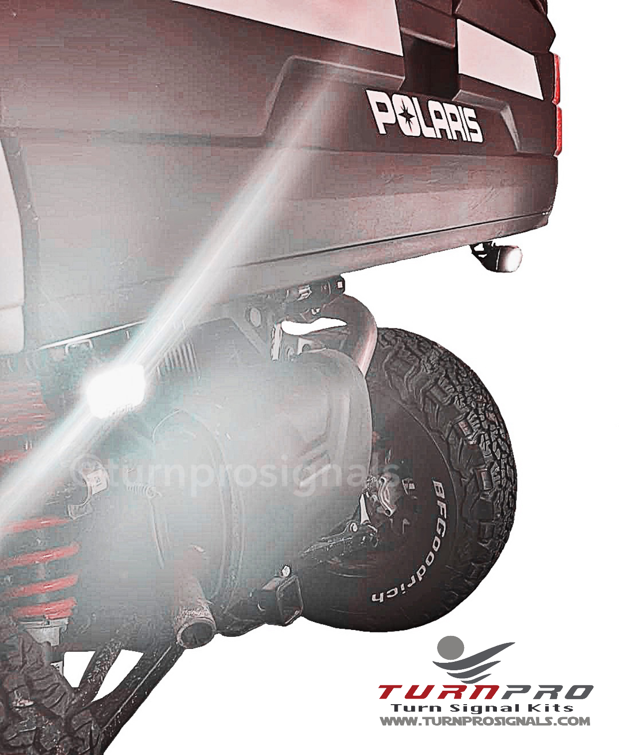 Polaris Ranger Plug Play Backup Light Kit TurnPro Signals